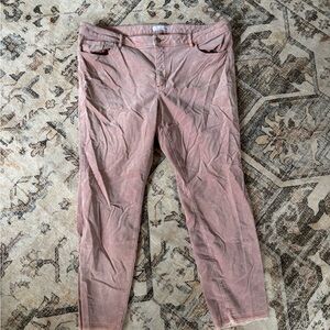 LOFT Blush Denim Pants